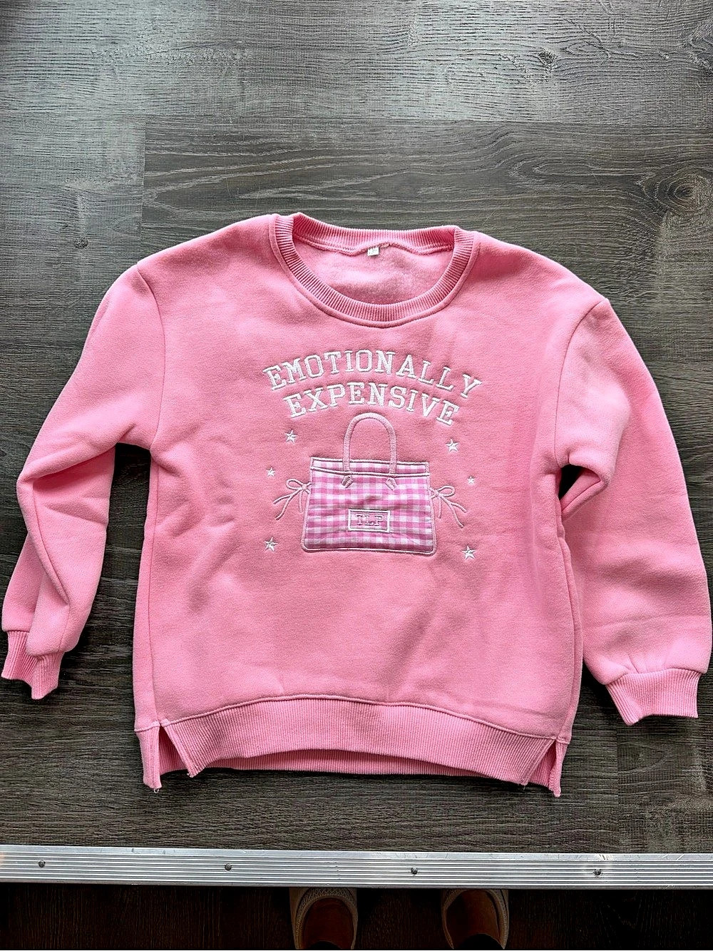 Kids Pink Graphic Sweatshirt 5T/6T